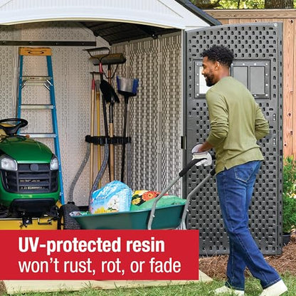 Resin Outdoor Storage Shed With Floor