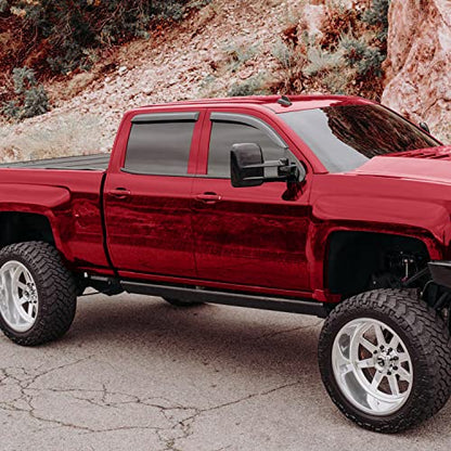 Tape on Extra Durable Rain Guards for Trucks Chevrolet