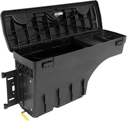 SCITOO Truck Bed Tool Box for Dodge Ram 1500/2500/3500 2002-2010 for Dodge Ram 3500 2010-2018 Left Driver Side,Multi-Compartment Dividers Organized Storage,Heavy Duty & No-Drill Installation