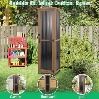Tall Outdoor Storage Cabinet