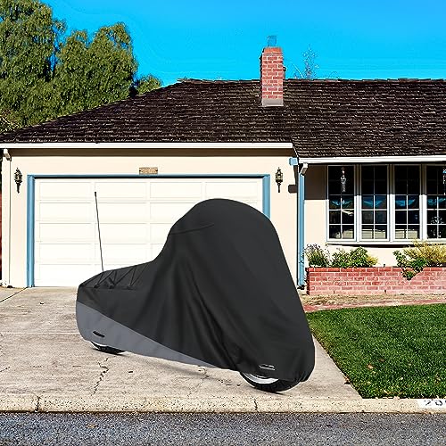 Motorcycle Cover for Touring Models Outdoor All Weather Protection
