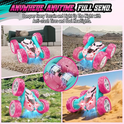 Pink RC Car for Girls Age 6+