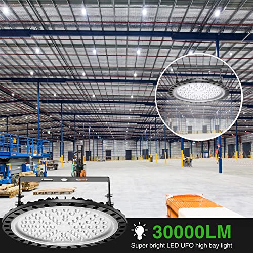 10 Pack 300W UFO LED High Bay Lights (10 Count)