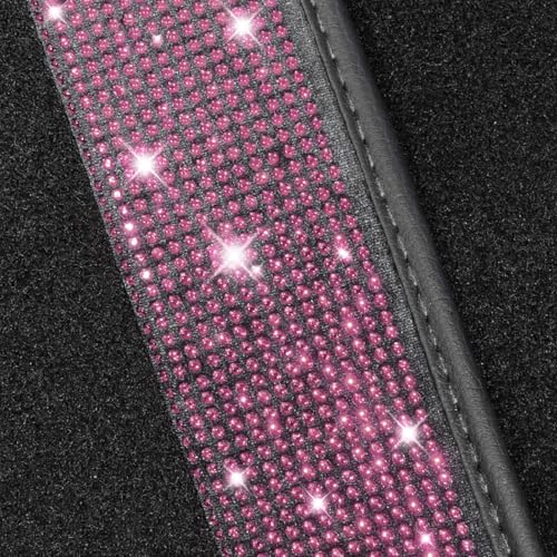 Pink Bling Car Floor Mats Full Set