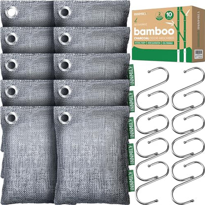 Activated Charcoal Odor Absorber (10 Count)