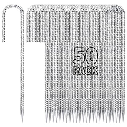 12 inch Fence Stakes Heavy Duty 50 (50 Count)