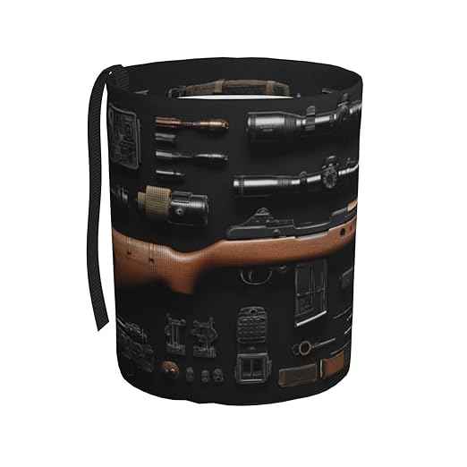 Gun Military Gear Arsenal Set Car Trash Can Waterproof Hanging Trash Bin Collapsible Garbage Can for Car Accessories Travel Camping Kitchen Home