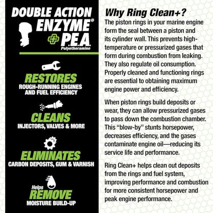 STAR TRON Ring Clean Plus Deposit Control Engine Treatment (8 Fl Oz)