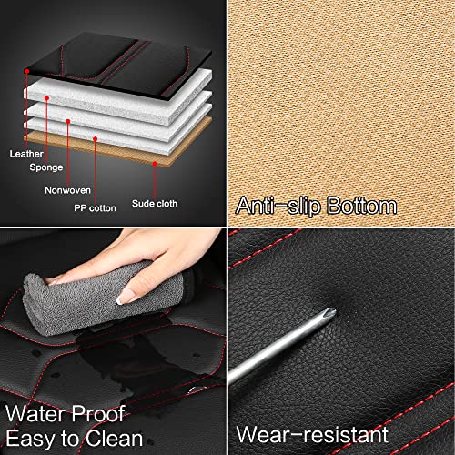 Leather Car Seat Covers Front Pair (2 Count)