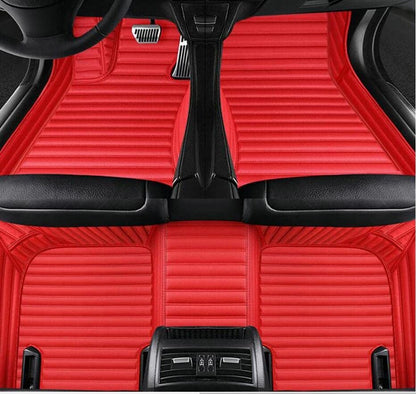 Custom All Weather Protection Leather Car Floor Mats for Cars Sedan SUV Sports Car Waterproof Floor Mat