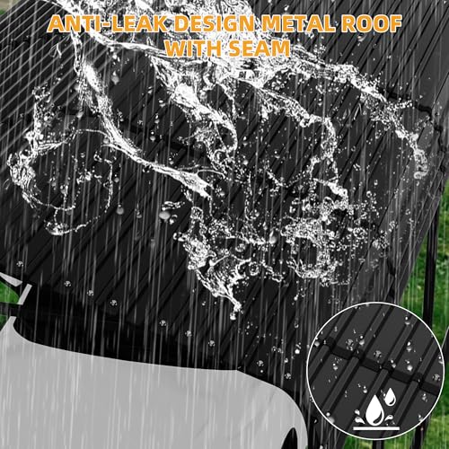 20' x 20' Heavy Duty Metal Carport with Galvanized Steel Roof