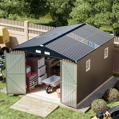 Outdoor Steel Storage Shed