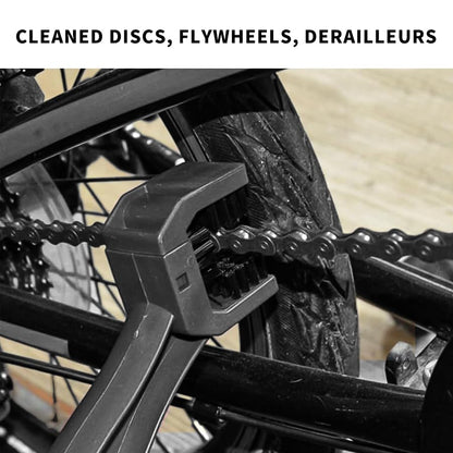MotorcycleBicycle Chain Cleaner and Gear Cleaning Tool