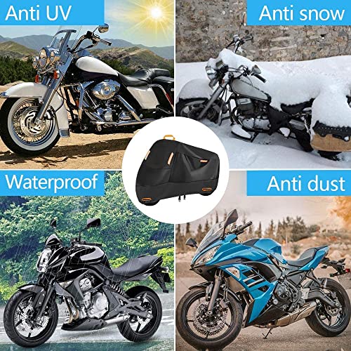 Motorcycle Cover Heavy Duty for 108" Cruiser Touring