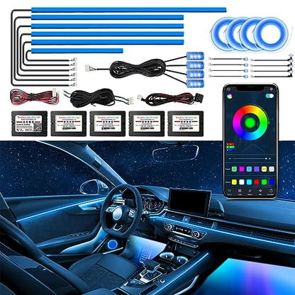 RGBW Acrylic Car Interior Led Kit