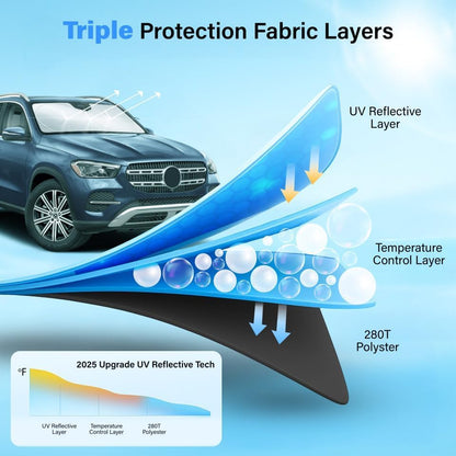 SUV Sunshade Windshield Foldable