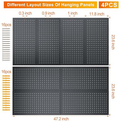 Metal Pegboard Panels