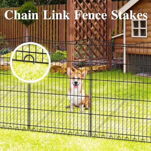 Rebar Stakes 12 Inch J Hook Ground Stakes Heavy Duty 30 Pack Chain Link Fence Stakes Galvanized Anchors Metal Tent Stakes for Wire Fencing Concrete Forming Trampolines Camping Canopies Shed Swing (30 Count)
