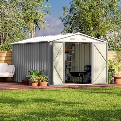 8x12 FT Outdoor Storage Shed