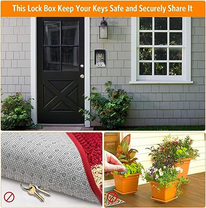 Key Lock Box Wall Mounted (7.68 Ounce)
