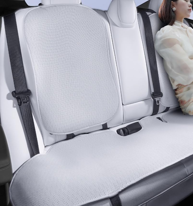 Rear Car Seat Covers for Tesla Model Y Juniper Launch 2020