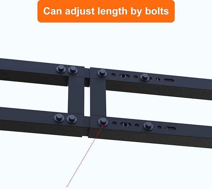 Truck Bed Cargo Divider for Full Size Truck, Compatible with Silverado,F150,F250,Sierra 1500,Titan,Foldable,No Drilling