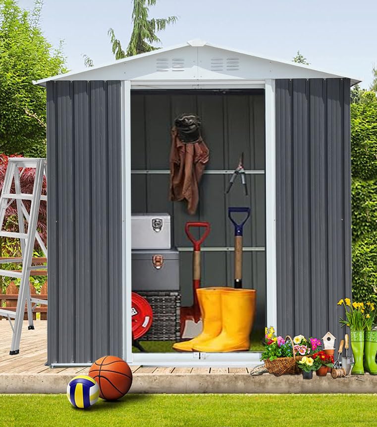 Outdoor Sheds 5FT x 3FT Outdoor Storage