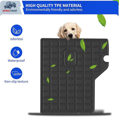 Rongtaod Back Seat Cover Protector Compatible with 2010-2024 Toyota 4Runner 5 Seats Backrest Mats Rear Seat Covers All Weather 4 Runner Accessories (Backrest Mats)