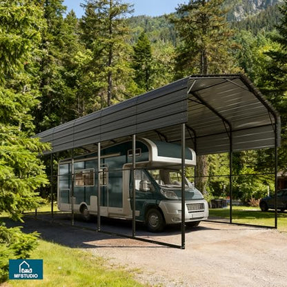 Metal RV Carport 14x35ft