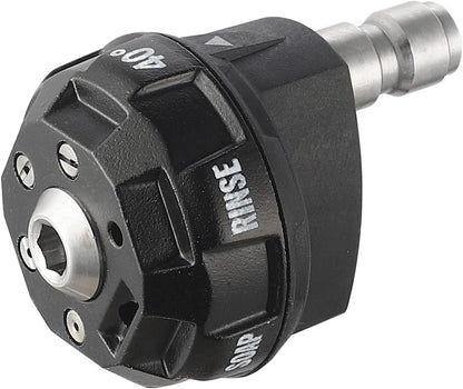 Meteor Blast Pressure Washer Nozzle, 6-in-1 Quick Change over and Adjustable, Power Washer Tips Replacement with 1/4 inch Quick Connector, MAX 4500PSI for Pressure Washer
