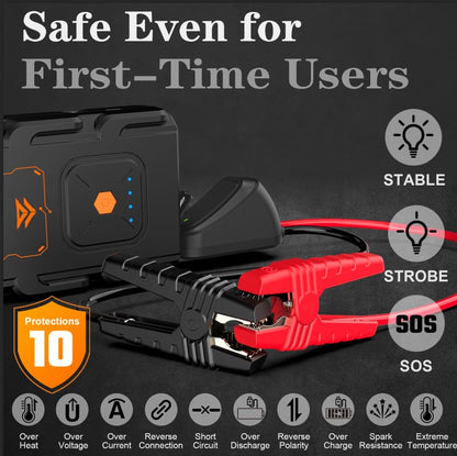 G21C 2000A Safe Jump Starter with Light