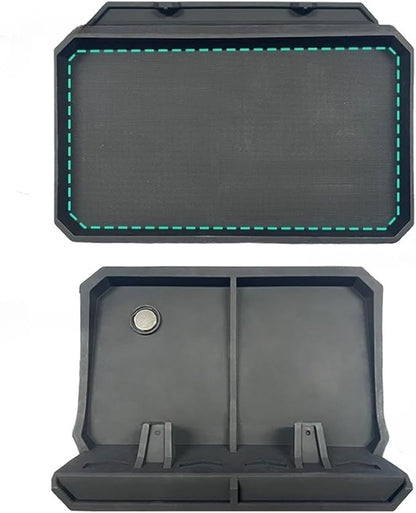 ETC Storage Box Compatible For Tesla Model 3 Highland 2024 Instrument Panel Tissue Tray Silicone Phone Holder Storage Box Car Accessories