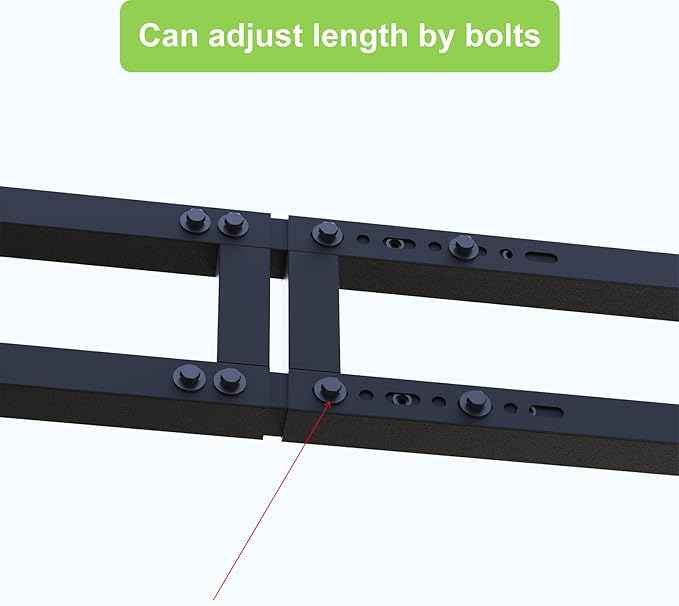Truck Bed Cargo Divider for Mid Size Truck, Compatible with Maverick/Gladiator/Ranger/Colorado/Frontier,Foldable,No Drilling