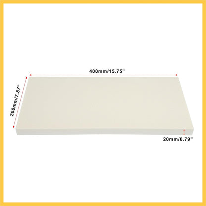 400x200x20mm 4pcs Car Garage Wall Guard Door Bumper Protector Anti Collision Water Resistance White Auto Replacement Parts