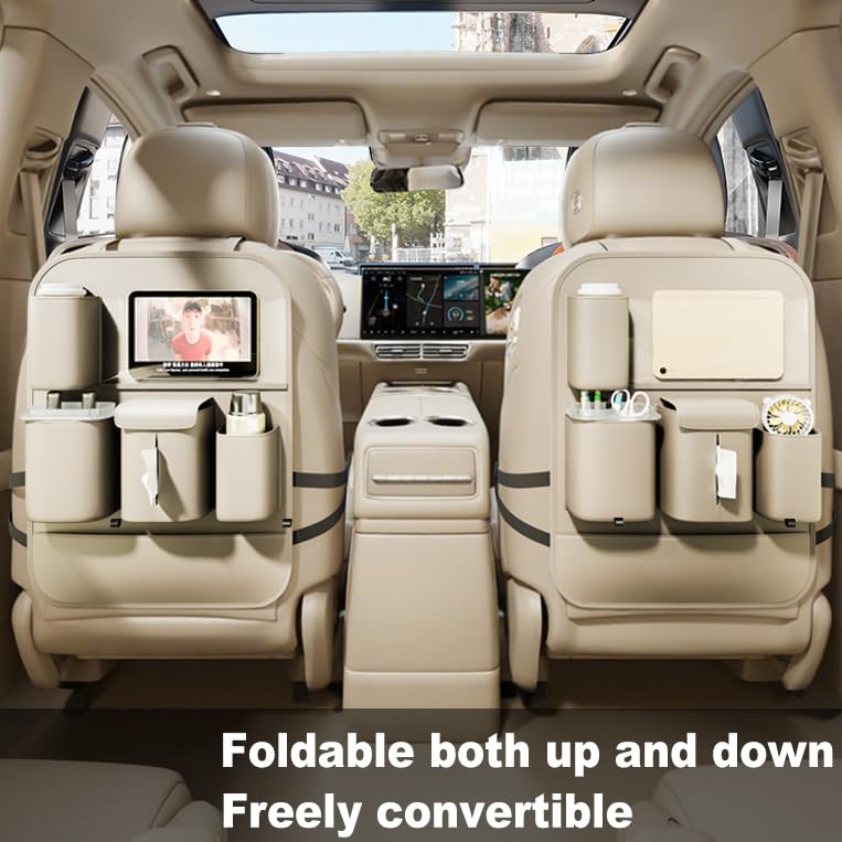 Backseat Car Organizer with Touch Screen
