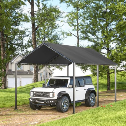 10x20ft Portable Car Tent Garage with UV Resistant Canopy