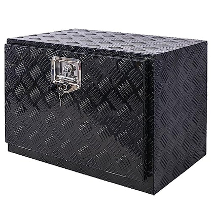 24in Aluminum Tool Box with Lock Keys for Truck Car