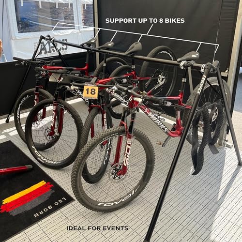 A Frame Portable Bike Storage Rack with Travel Bag
