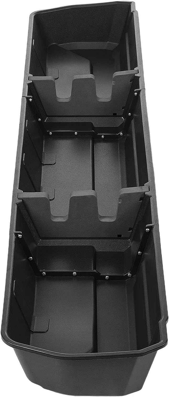 GEARLAST Underseat Storage, Real Under Seat Organizer Compatible with Ram 1500 Crew Cab 2019-2025 Real Under Seat Organizer