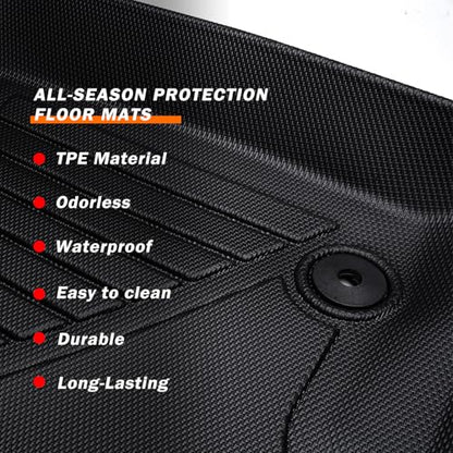 Floor Mats Cargo Mat Set for 2021 (7 Count)
