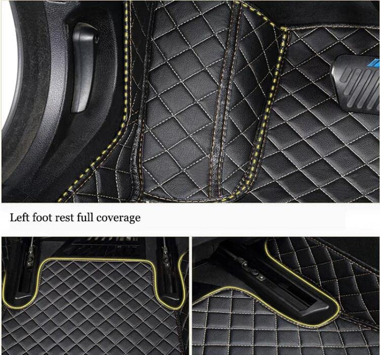 Custom All Weather Protection Leather Car Floor Mats for Cars Sedan SUV Sports Car Waterproof Floor Mat