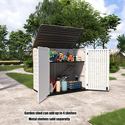 Resin Outdoor Storage Shed