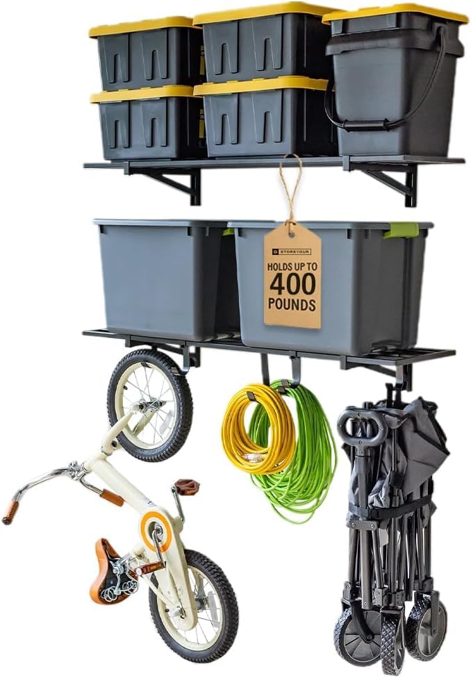 Garage Wall Shelf (2 Count)