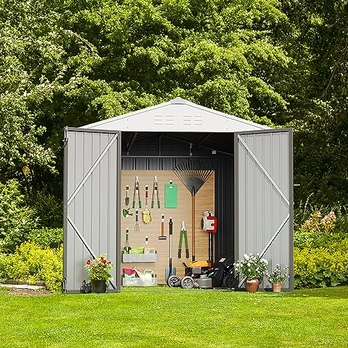 8x6 FT Outdoor Storage Shed