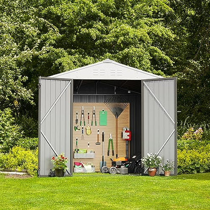 8x6 FT Outdoor Storage Shed
