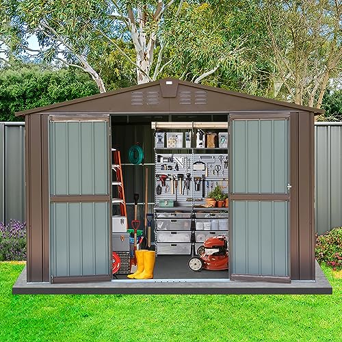 Domi Outdoor 10' x 8' Storage Shed