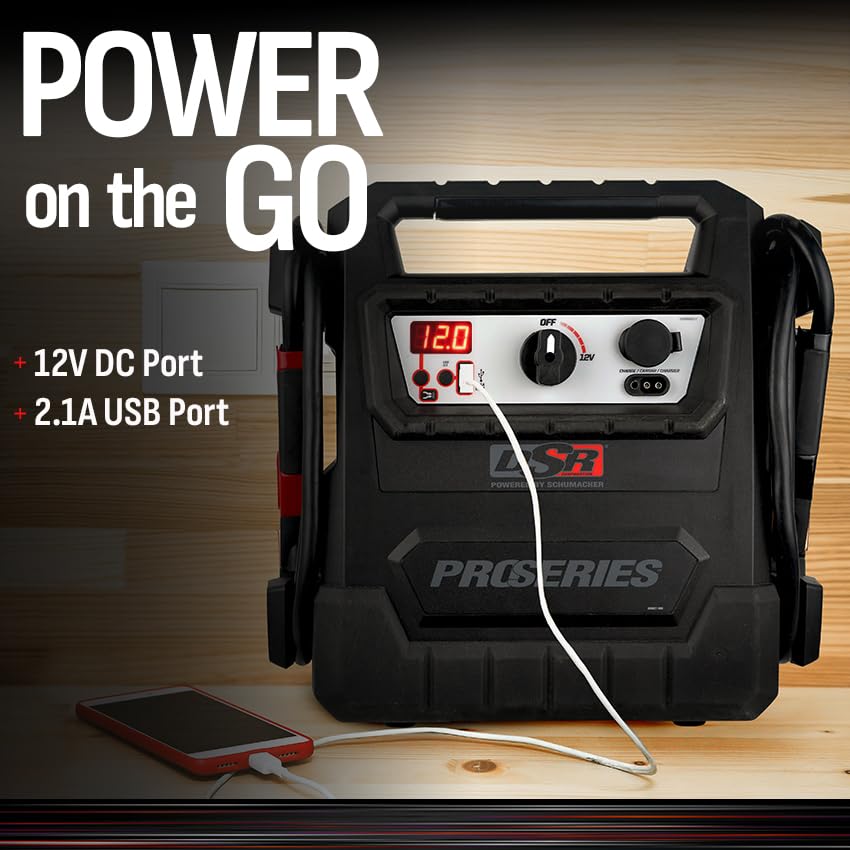 DSR ProSeries Car Battery Jump Starter