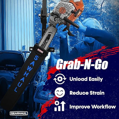 Snap Lok Universal Chainsaw Carrier Kit for Tractors and Skid Steers
