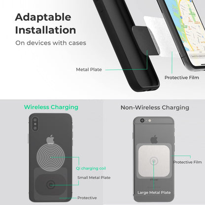 iOttie iTap 2 Magnetic CD Slot Car Mount Holder, Cradle for Samsung Galaxy S22, Google Pixel 7, Motorola Moto G, OnePlus 10, Sony Xperia & Other Android Smartphones, Black