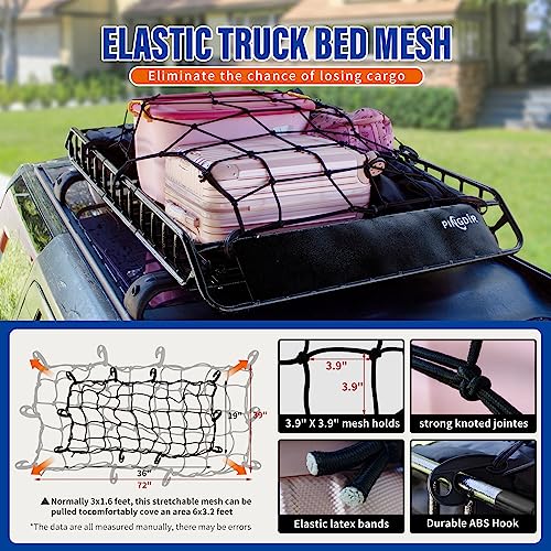 Roof Rack Basket 51" X 36" X 5" Rooftop Rack Cargo Carrier Universal